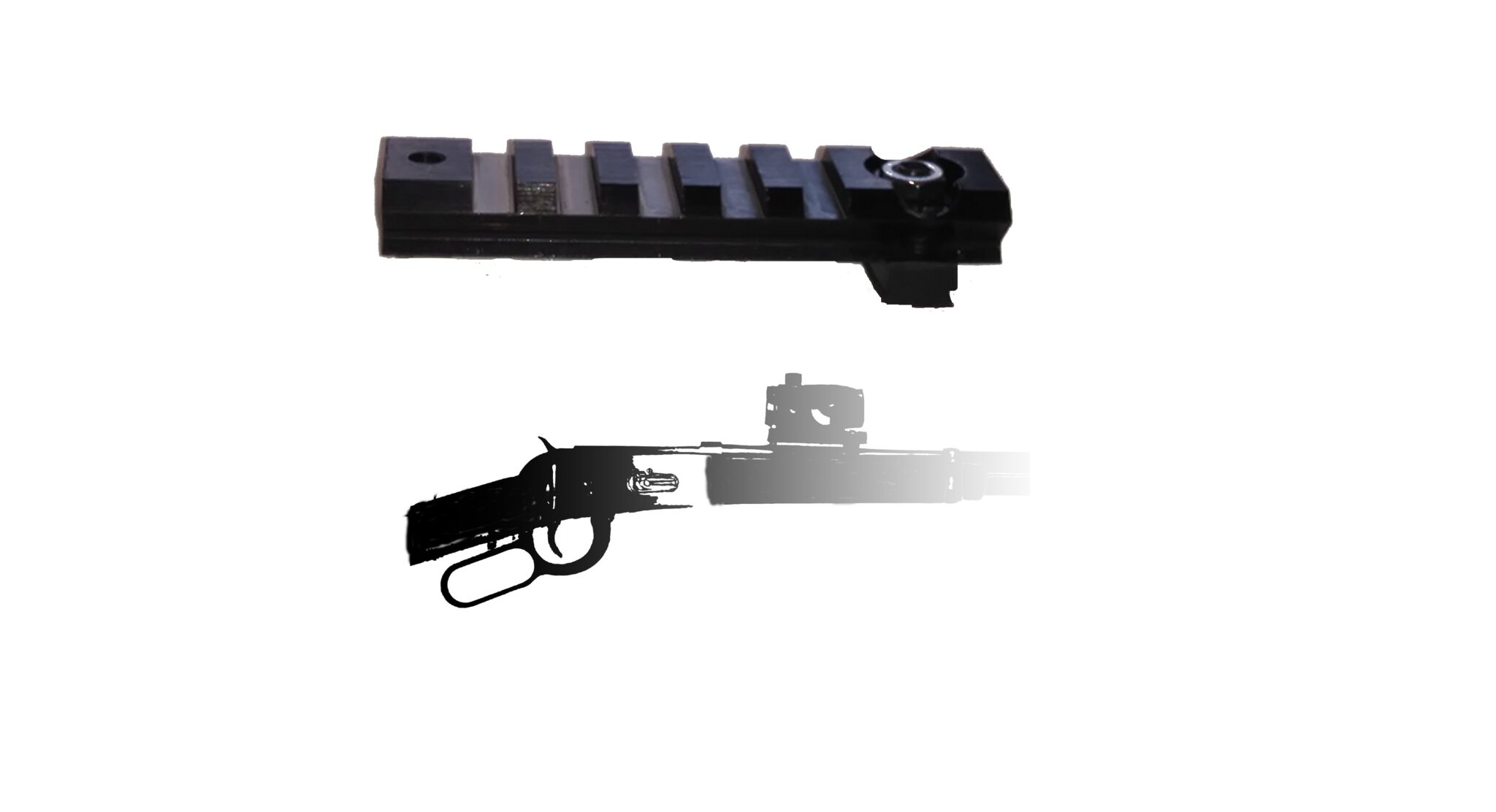 Purchase Universal NoDrill Scope/Optic Rail Mount PEARSONS TACRAIL